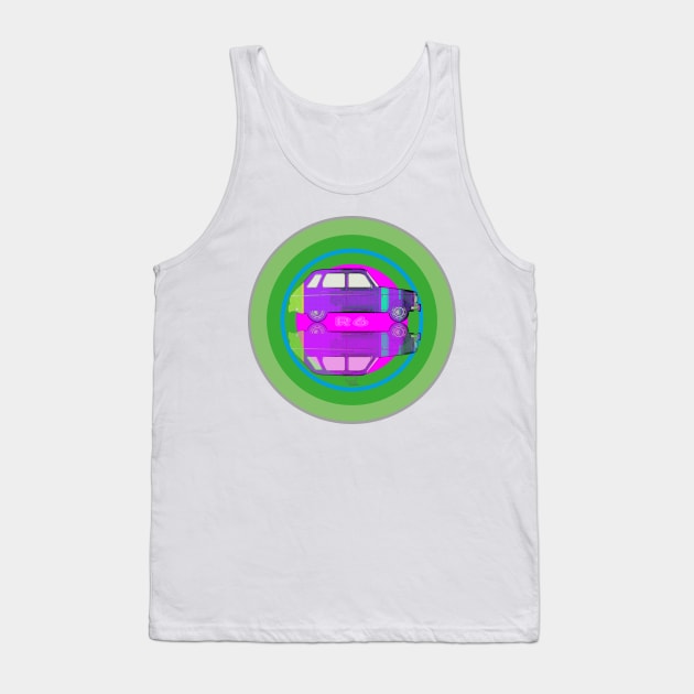 Renault 6 on target Tank Top by AaaahEeeekStudio